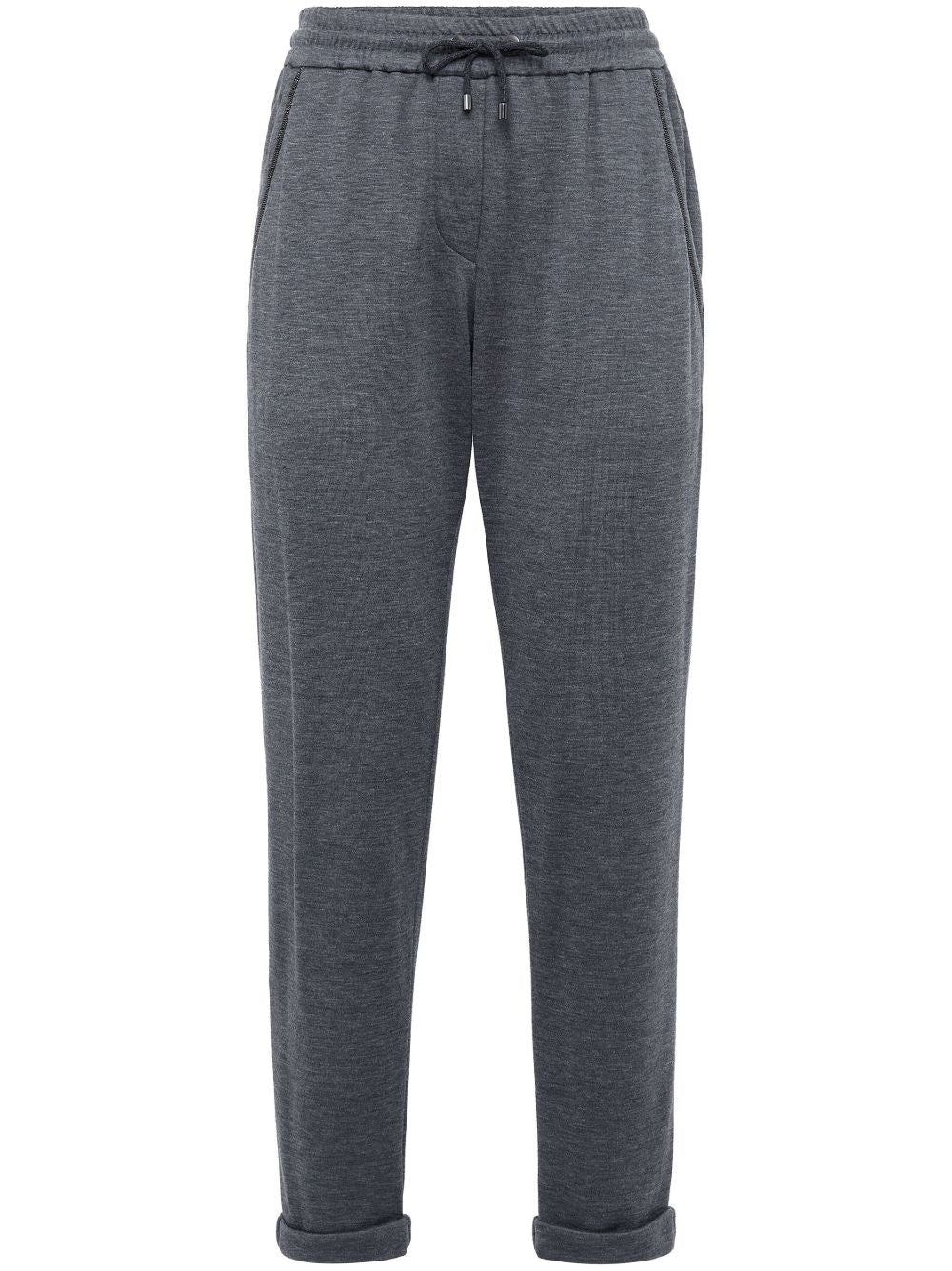 BRUNELLO CUCINELLI Mid-Rise Drawstring Trousers for Women