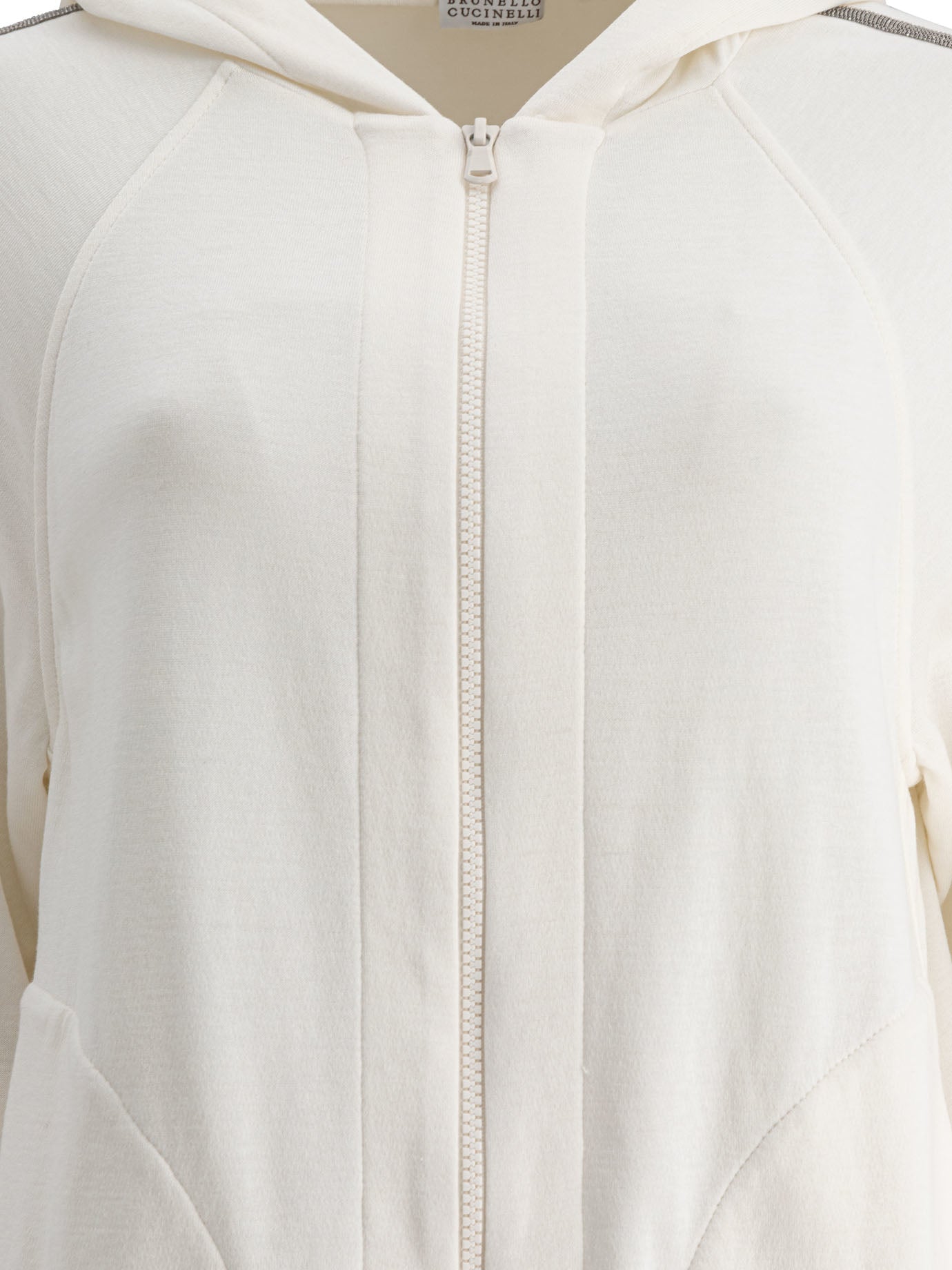 BRUNELLO CUCINELLI Luxurious Cotton-Silk Blend Sweatshirt for Women