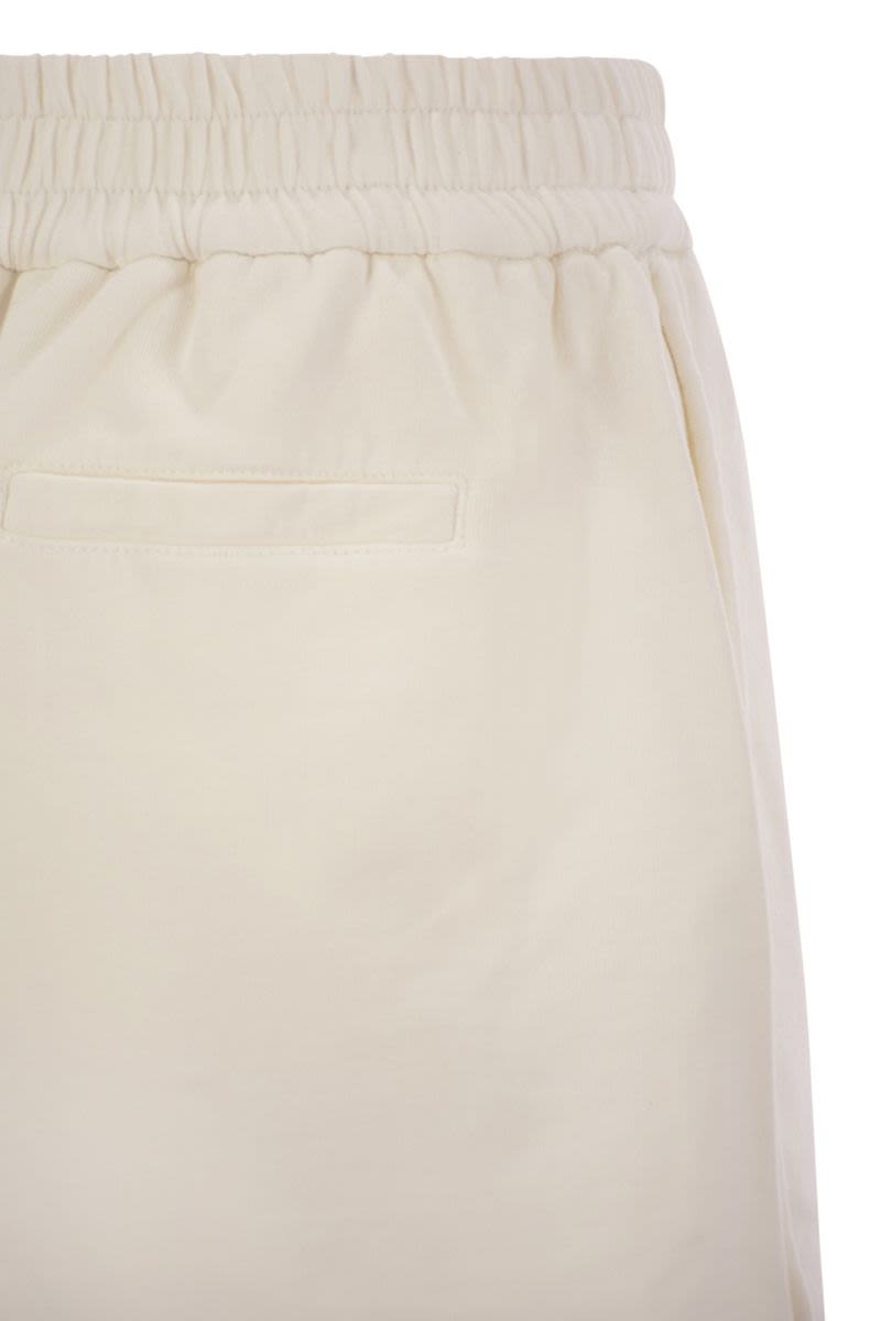 BRUNELLO CUCINELLI Cotton Sporty Mini Shorts for Women