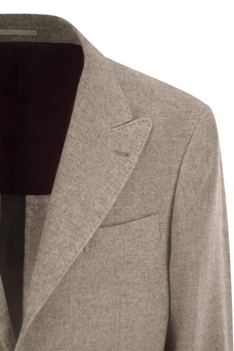 BRUNELLO CUCINELLI Deconstructed Jacket in Yack for Men