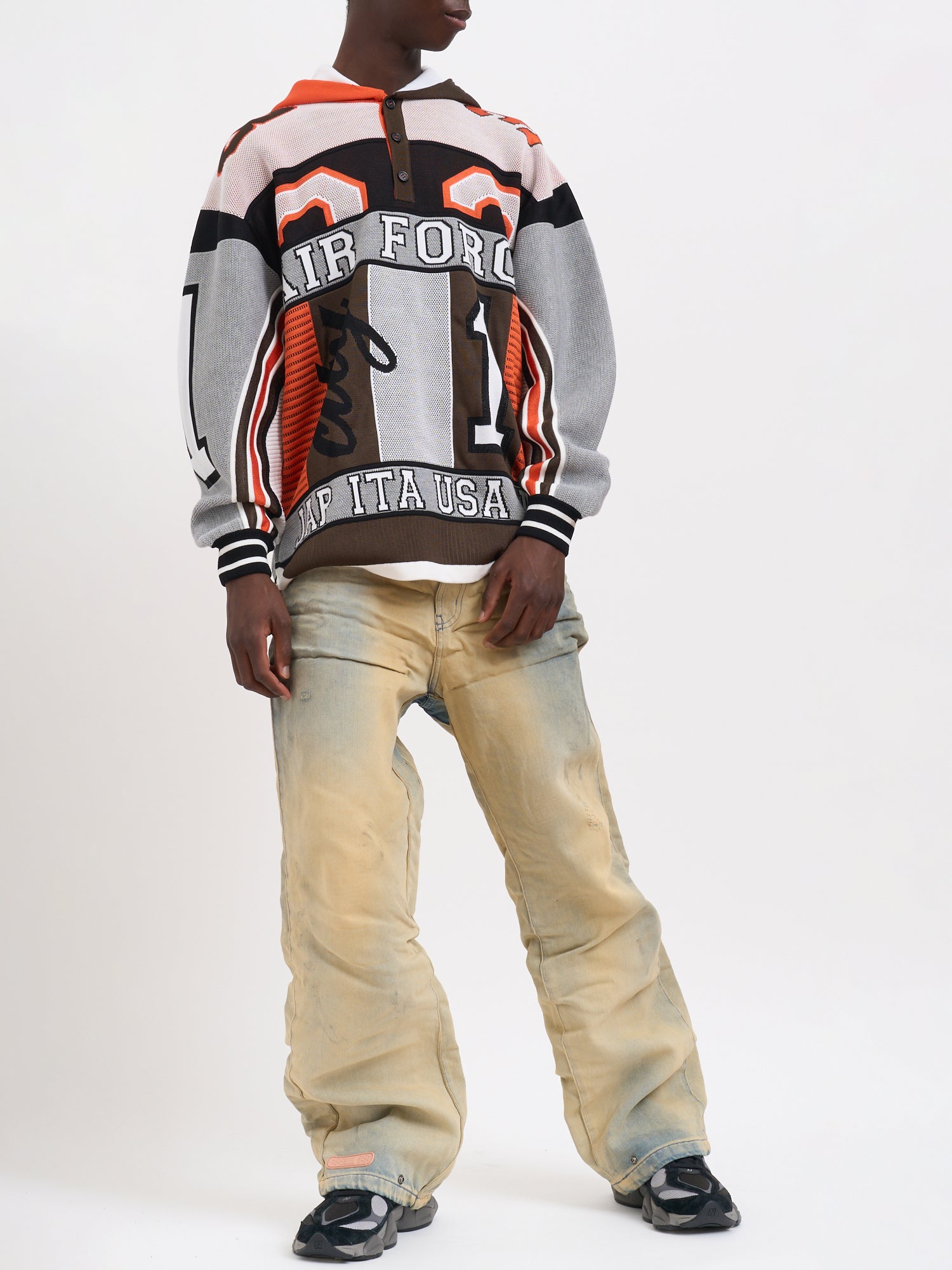 PDF Oversized Air Force Hockey Hoodie - Medium