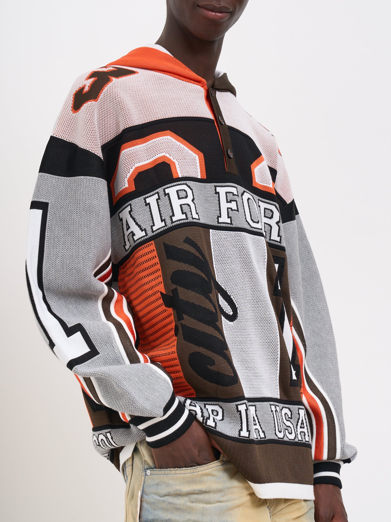 PDF Oversized Air Force Hockey Hoodie - Medium