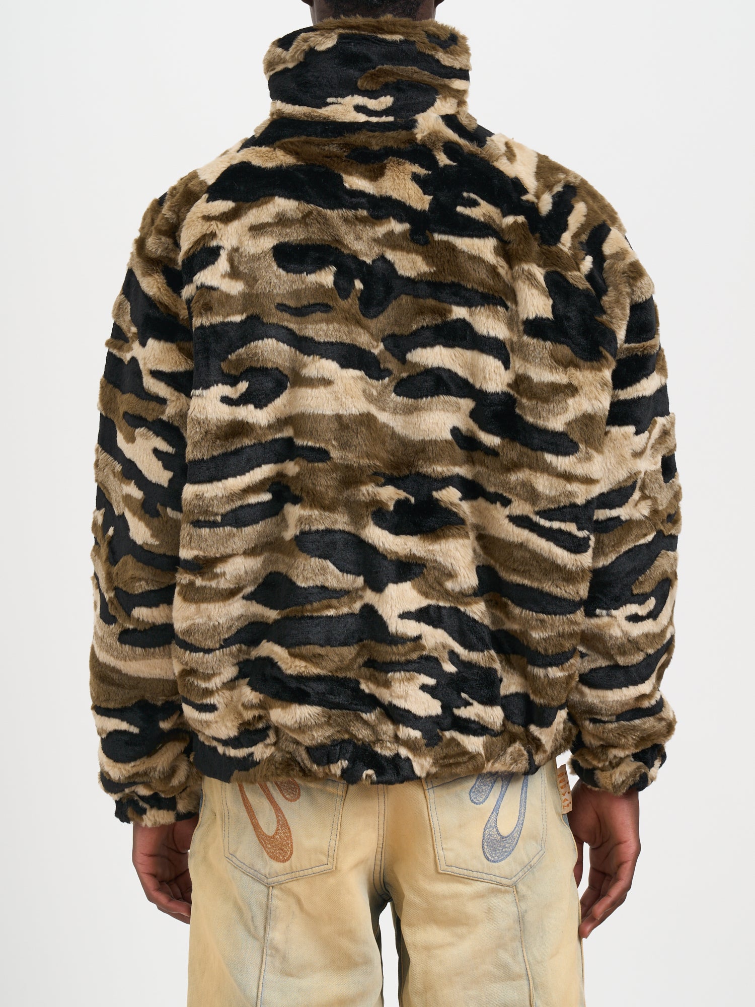 PDF Oversized Fleece Jacket - Medium Size