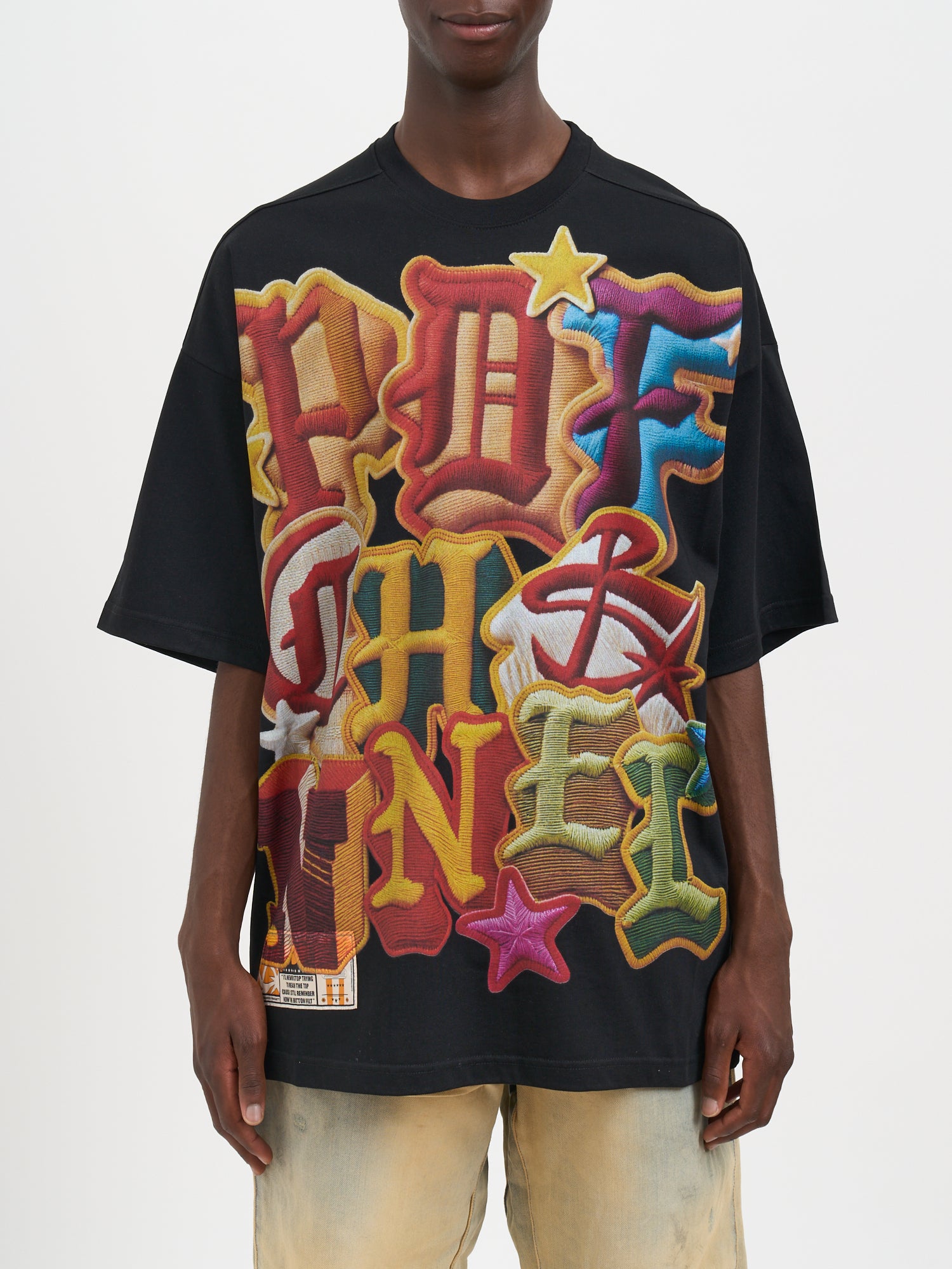 PDF Oversized Crewneck T-Shirt for Men - Size Medium