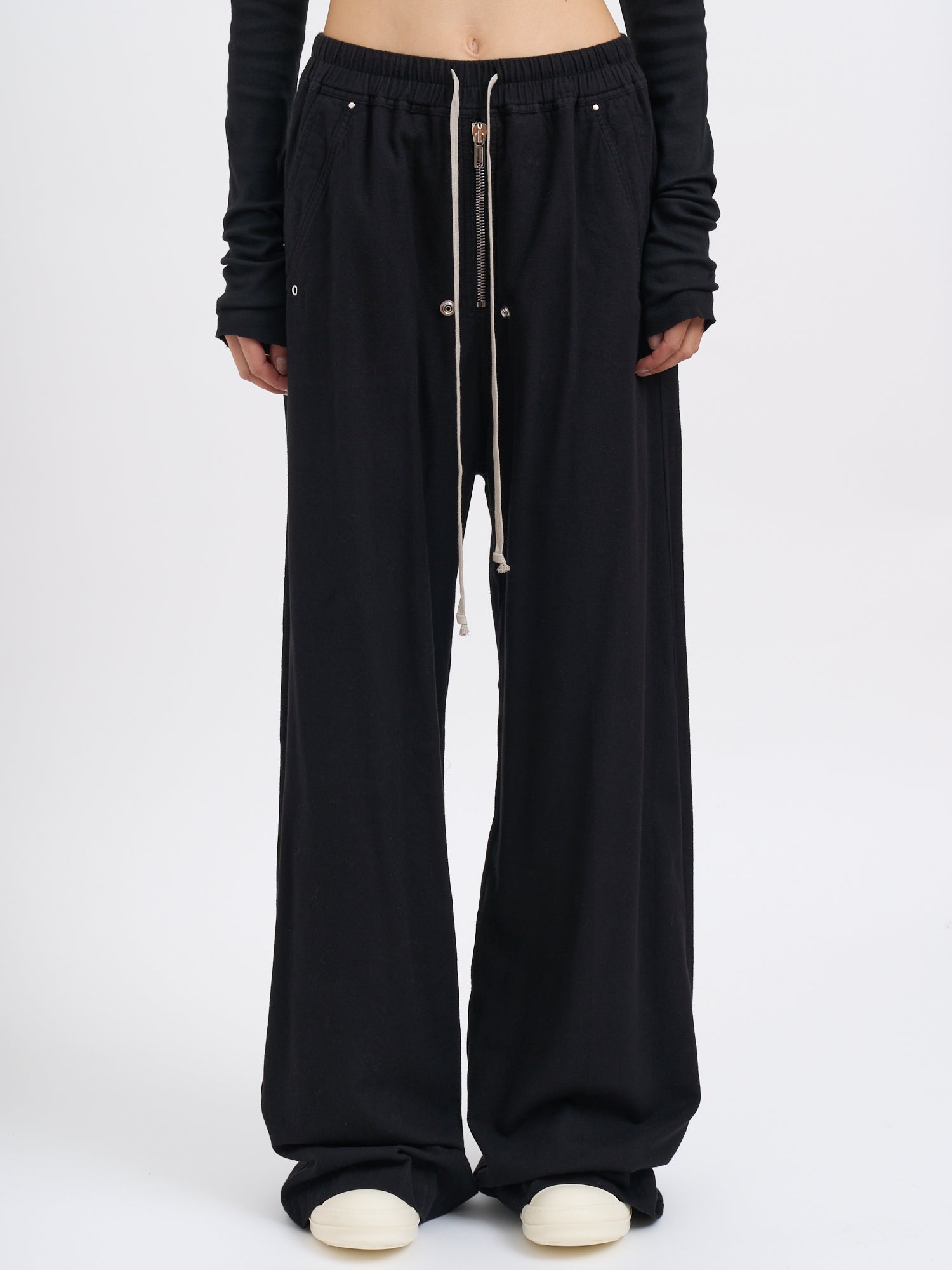 DRKSHDW Wide Leg Drawstring Pants - Size S