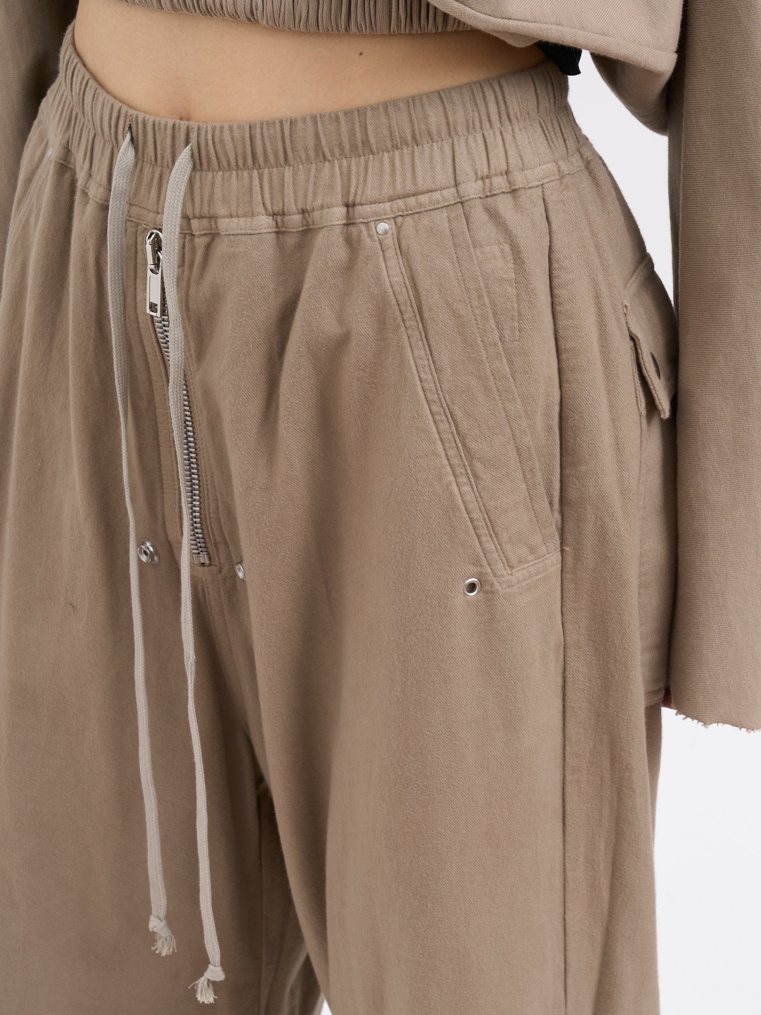 DRKSHDW Wide Leg Dirty Pearl Pants - Size S