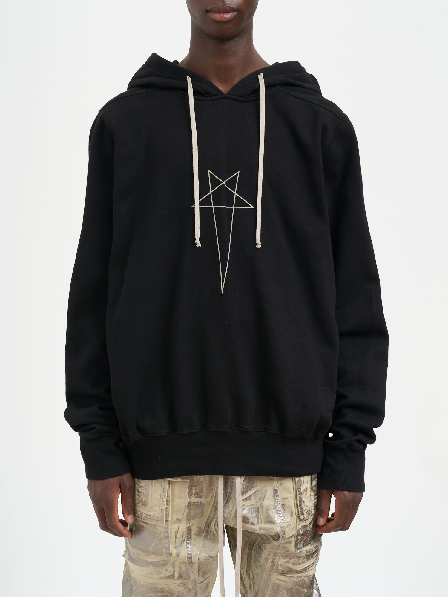 DRKSHDW Oversized Hoodie - Model Wears Medium