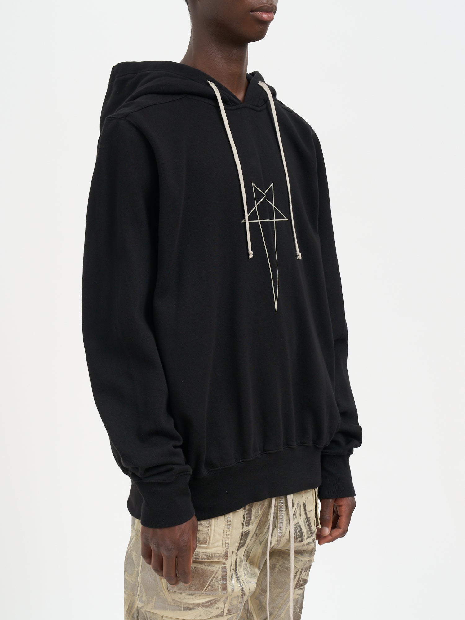 DRKSHDW Oversized Hoodie - Model Wears Medium
