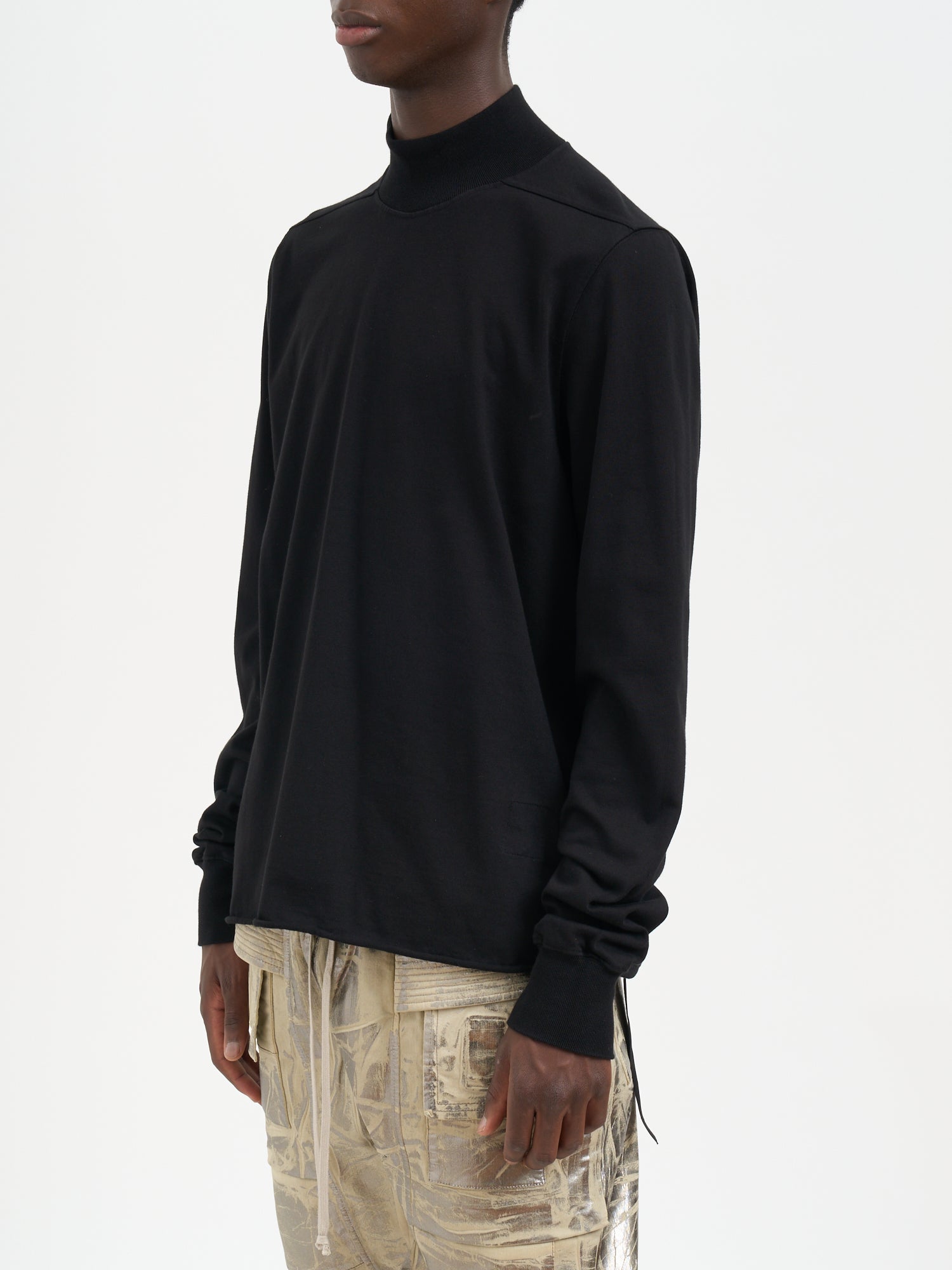 DRKSHDW High Neck Double Layer Sweater - Medium Size