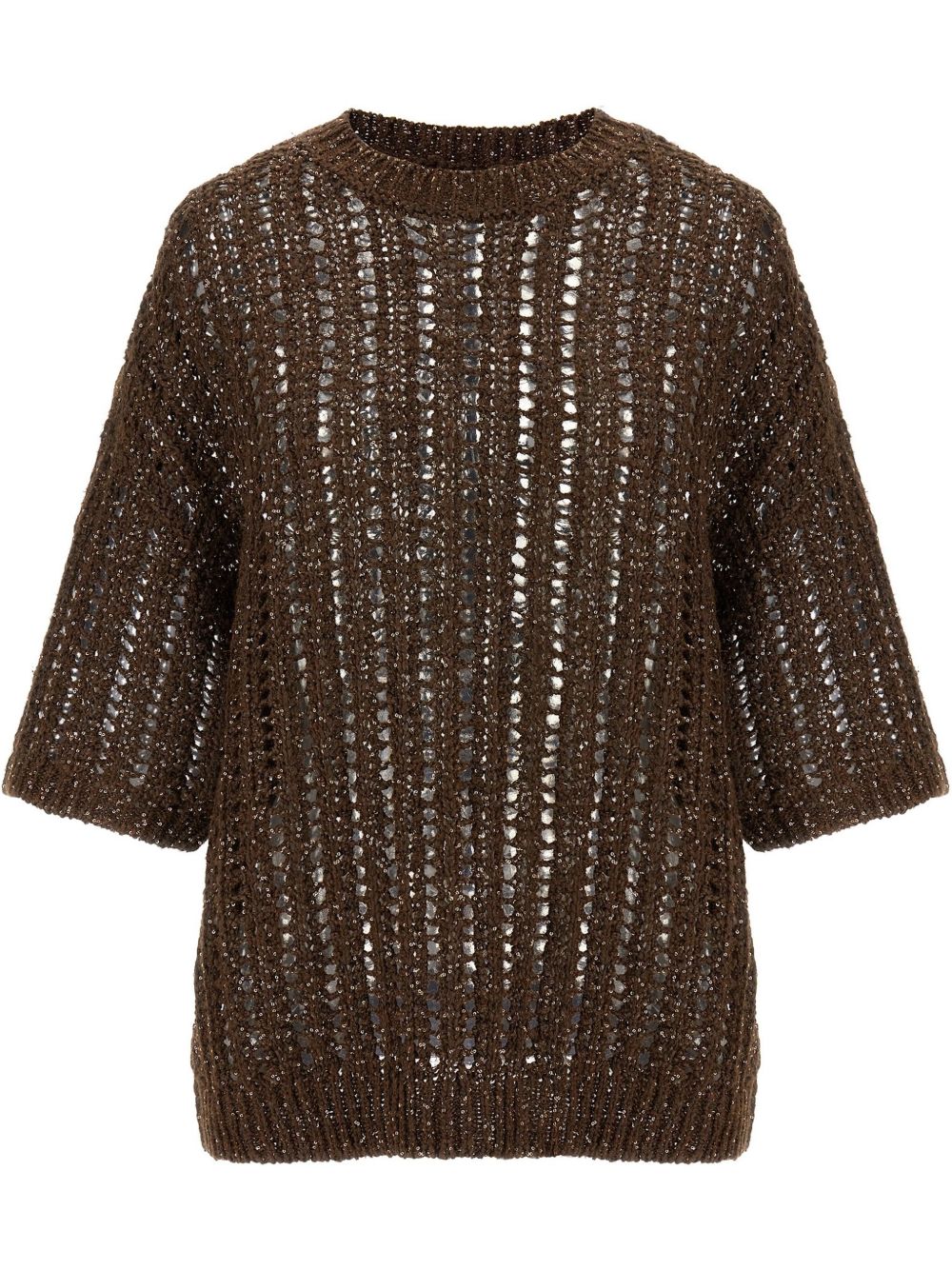 BRUNELLO CUCINELLI Luxurious Silk-Linen Blend Sweater - Women's