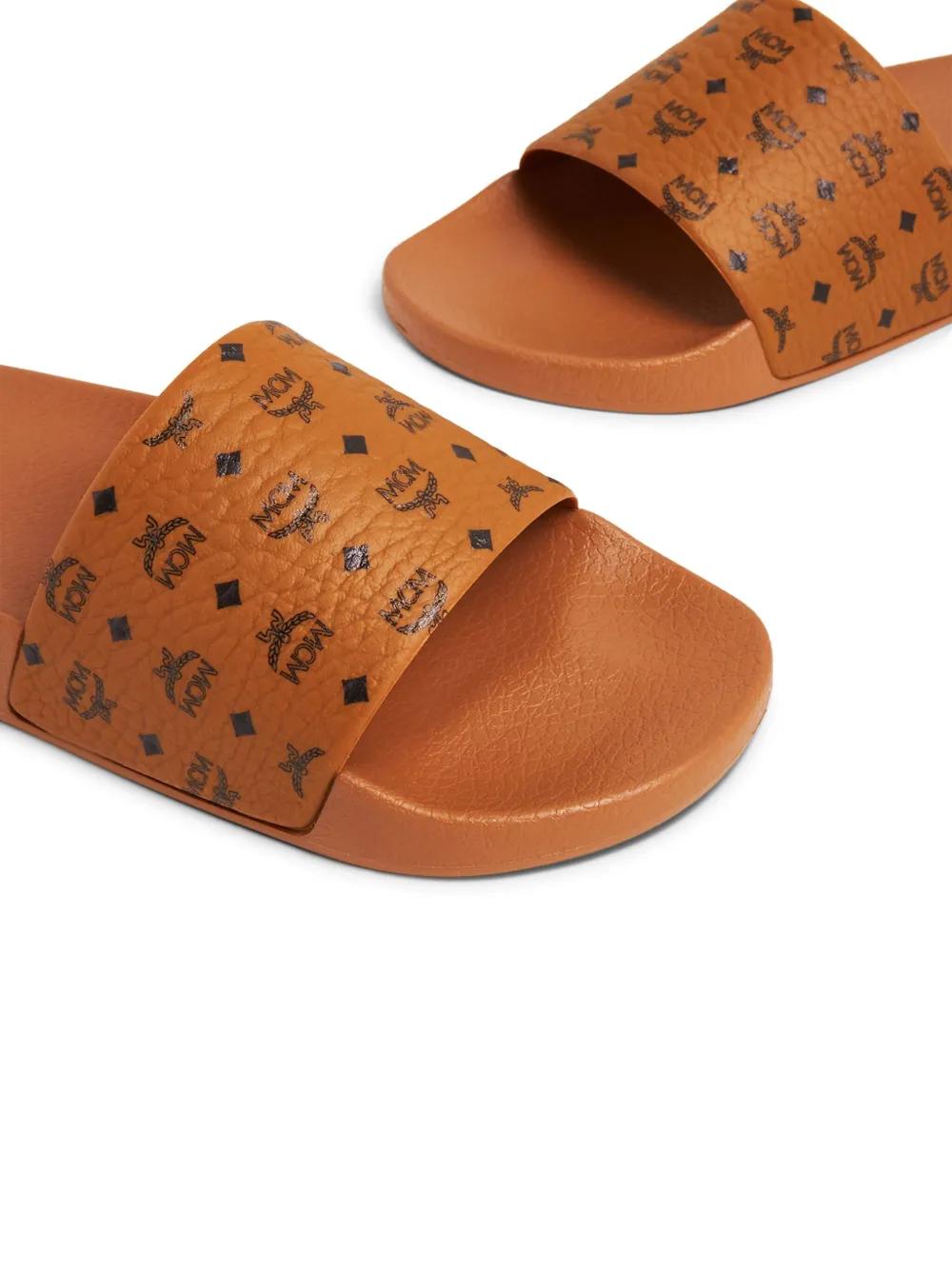 Unisex MCM Mini Slide Sandals