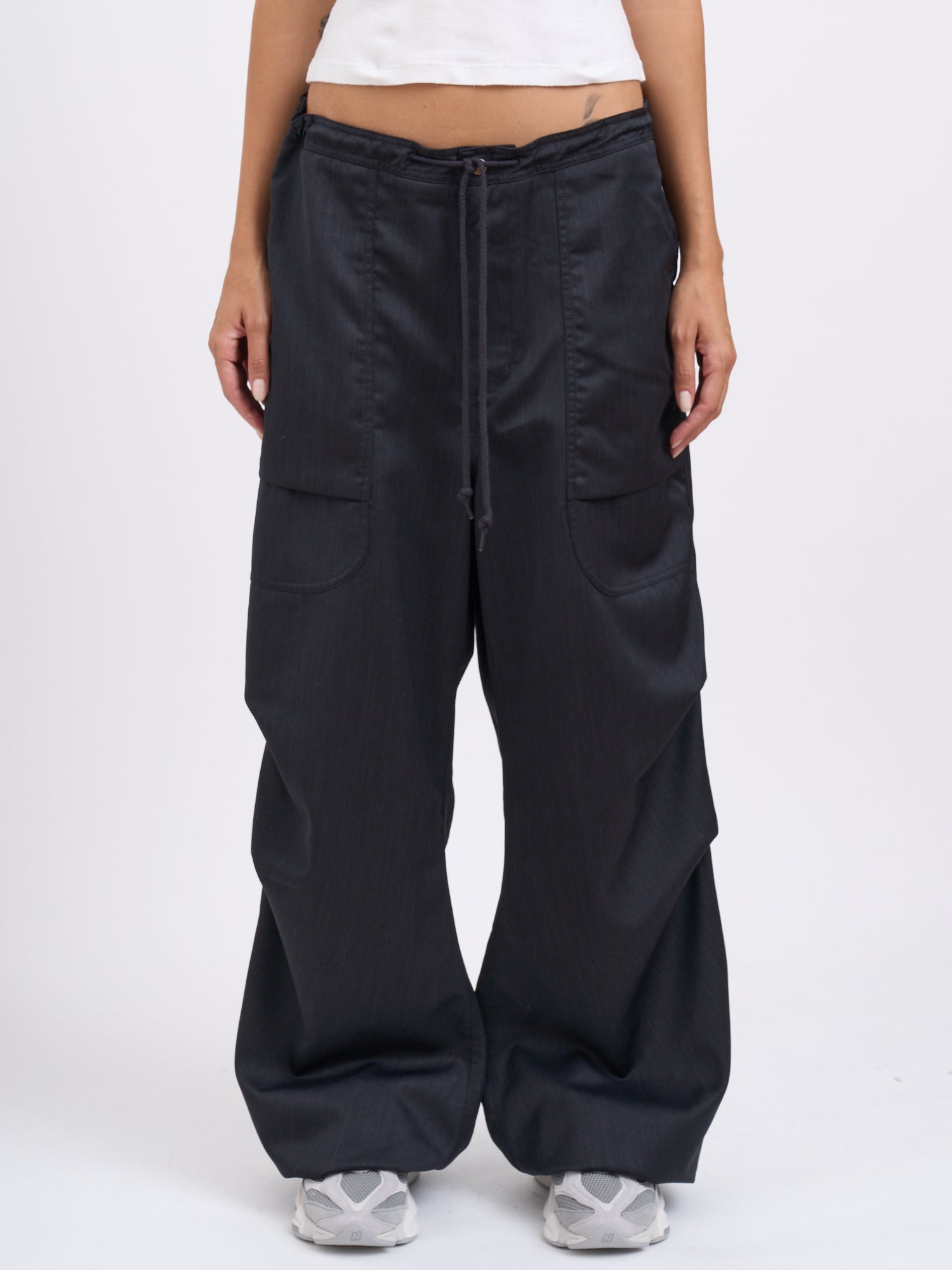 ENTIRE STUDIOS Barren Cargo Wide Leg Pants - Size S