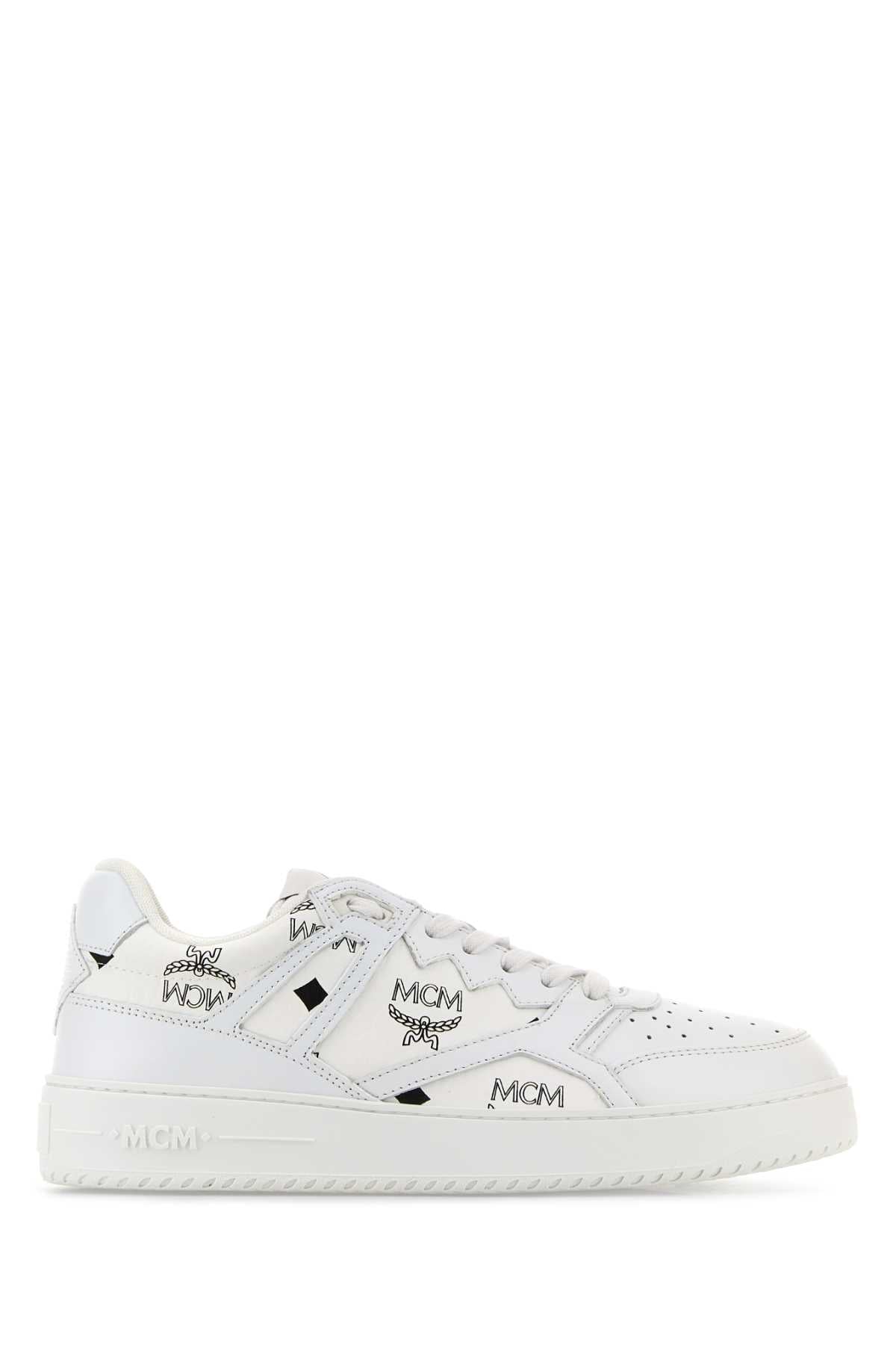 MCM Printed Canvas Terrain Sneakers for Men