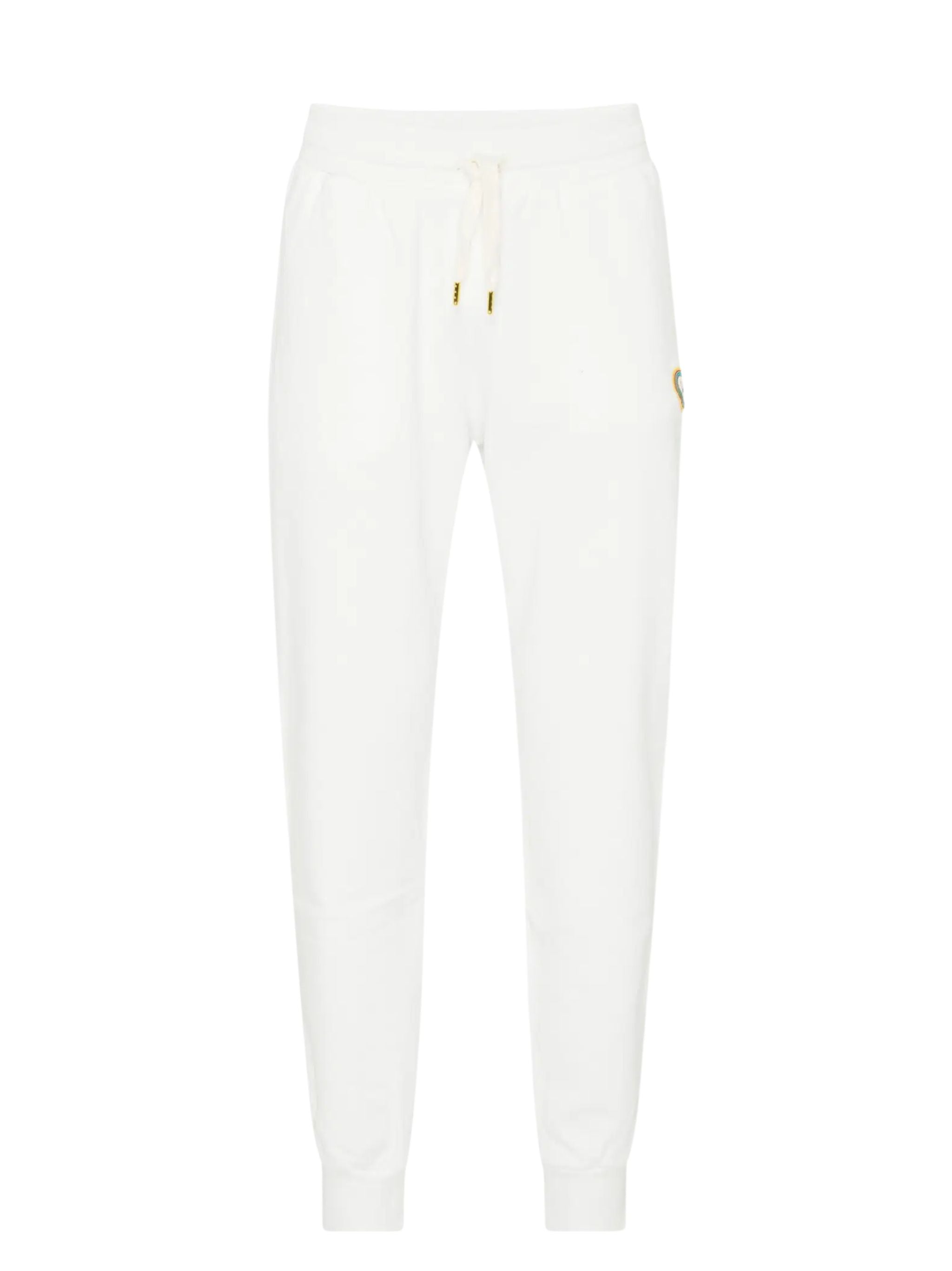 CASABLANCA Rainbow Heart Logo Patch Sweatpants