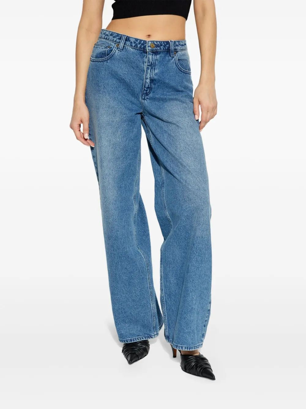 MICHAEL MICHAEL KORS Relaxed Wide Leg Jean for Women in SS25
