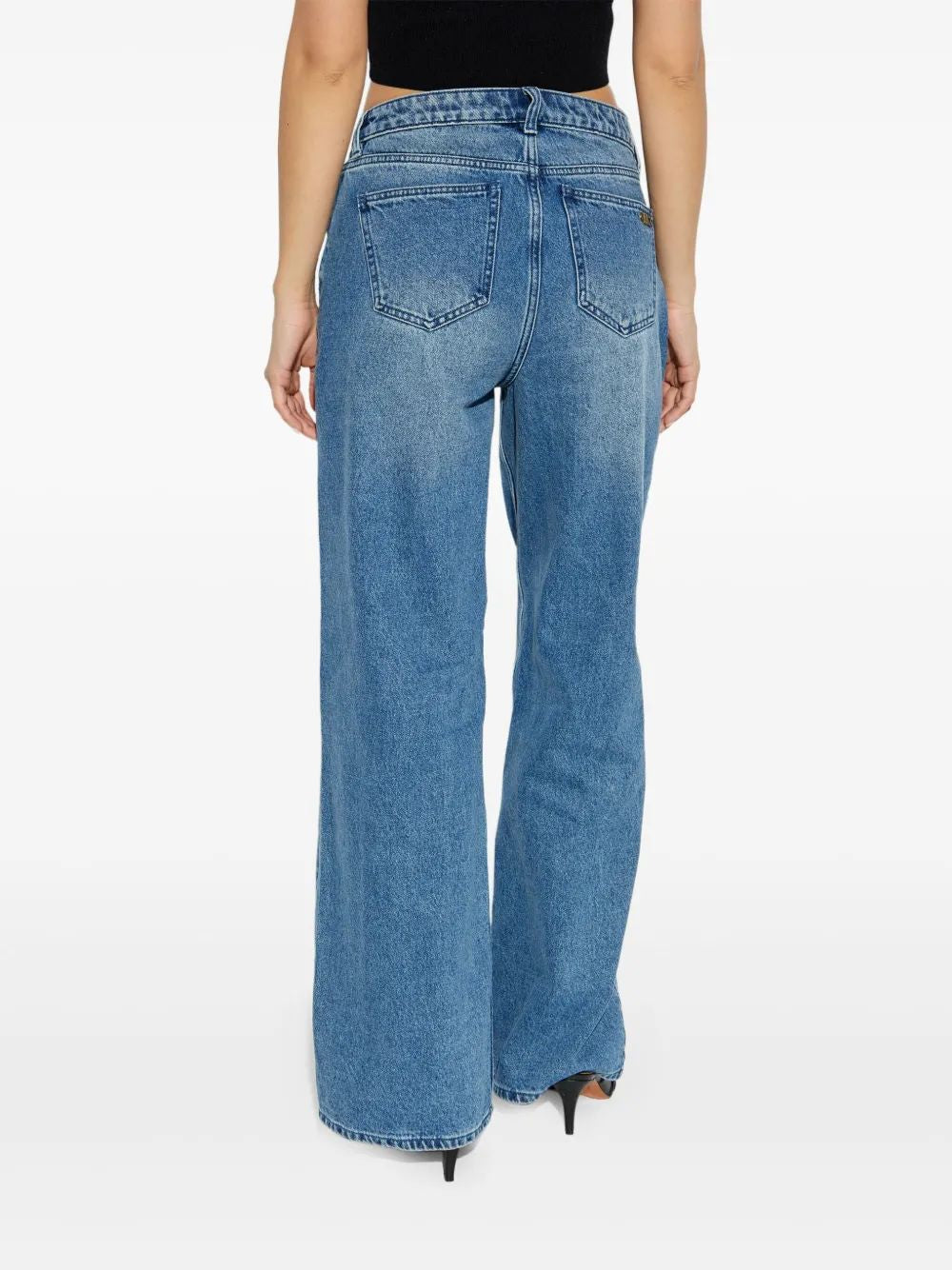 MICHAEL MICHAEL KORS Relaxed Wide Leg Jean for Women in SS25