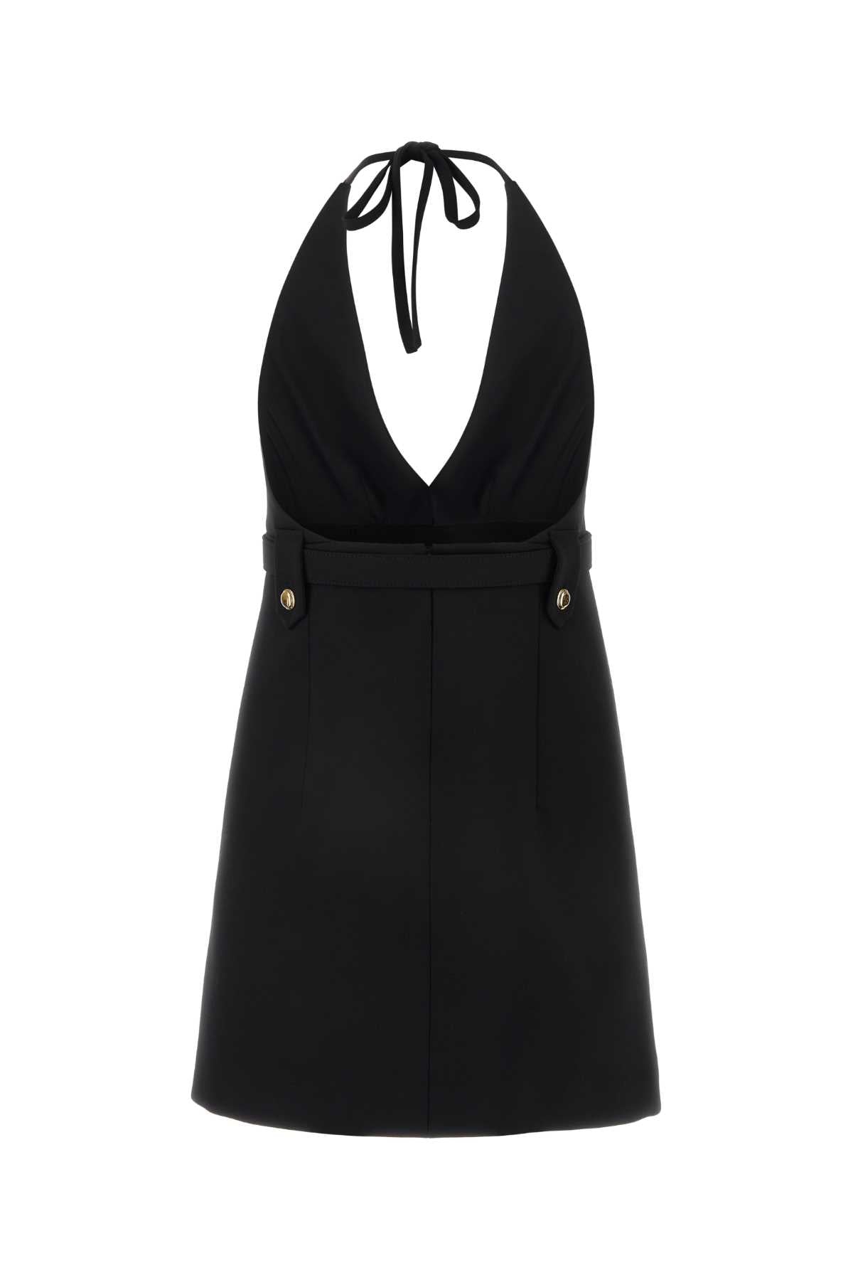 MIU MIU Stretch Wool Mini Dress