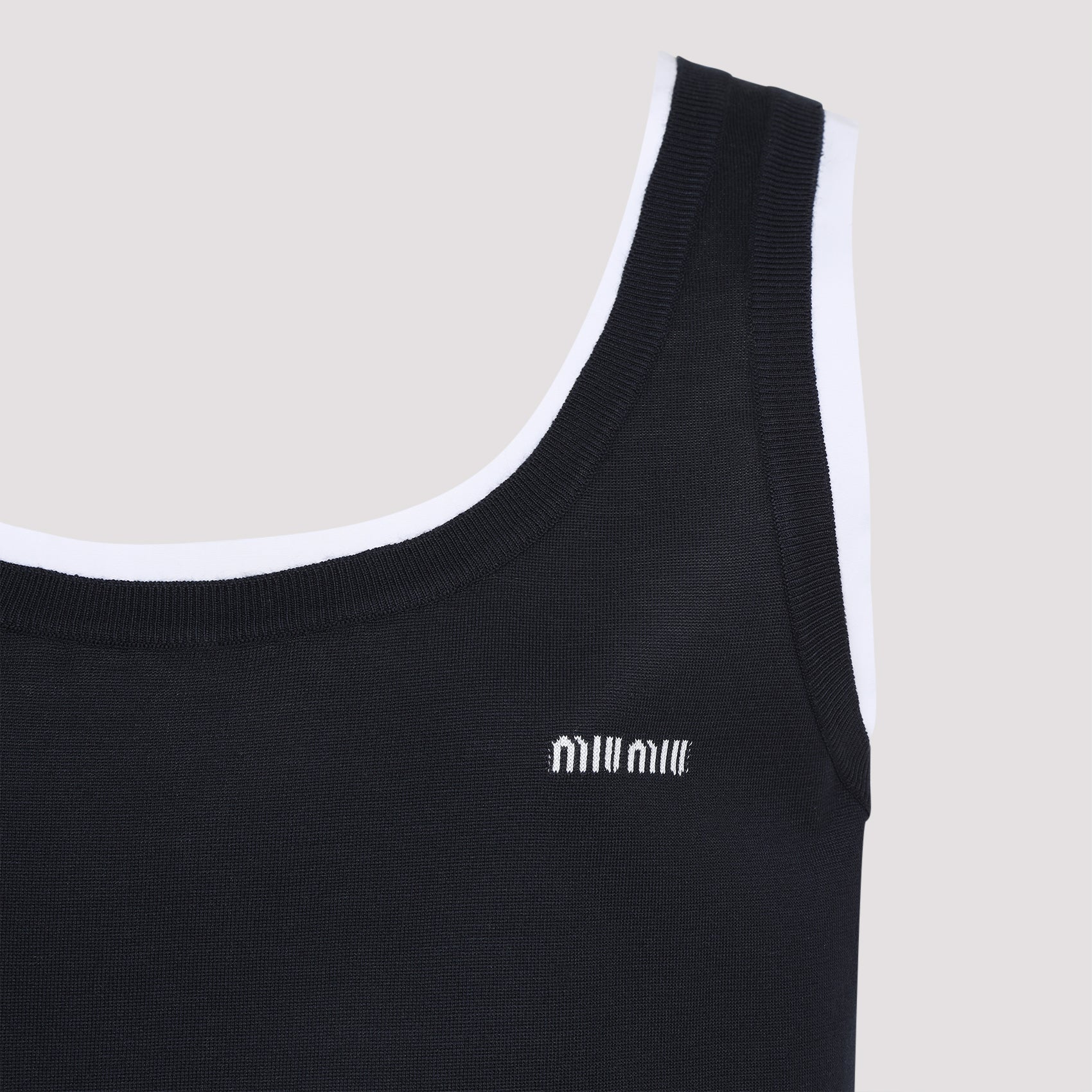 MIU MIU Silk Blend Mini Dress