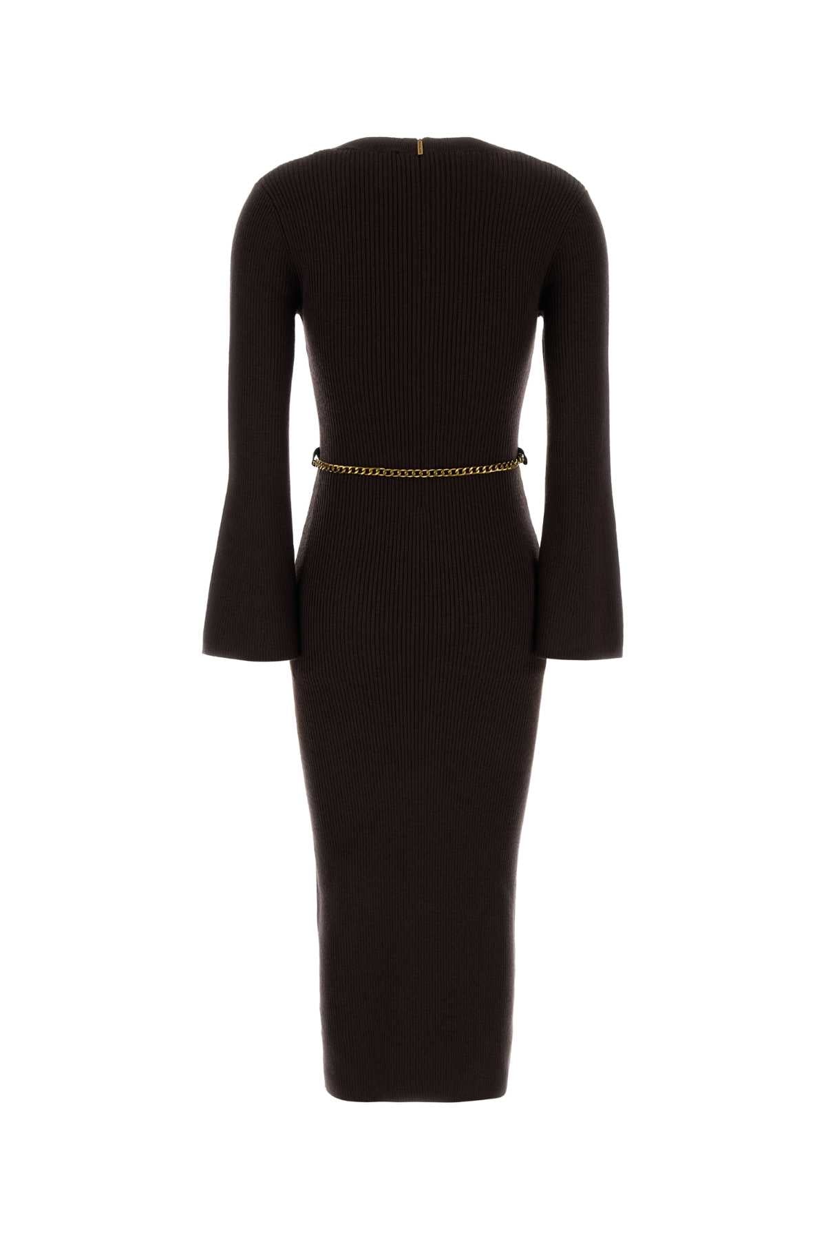 MICHAEL MICHAEL KORS Wool Blend Dress with Bell Sleeves