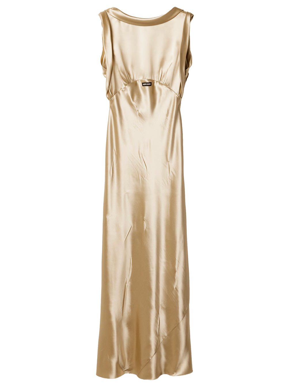 MIU MIU Long Satin Dress for Women
