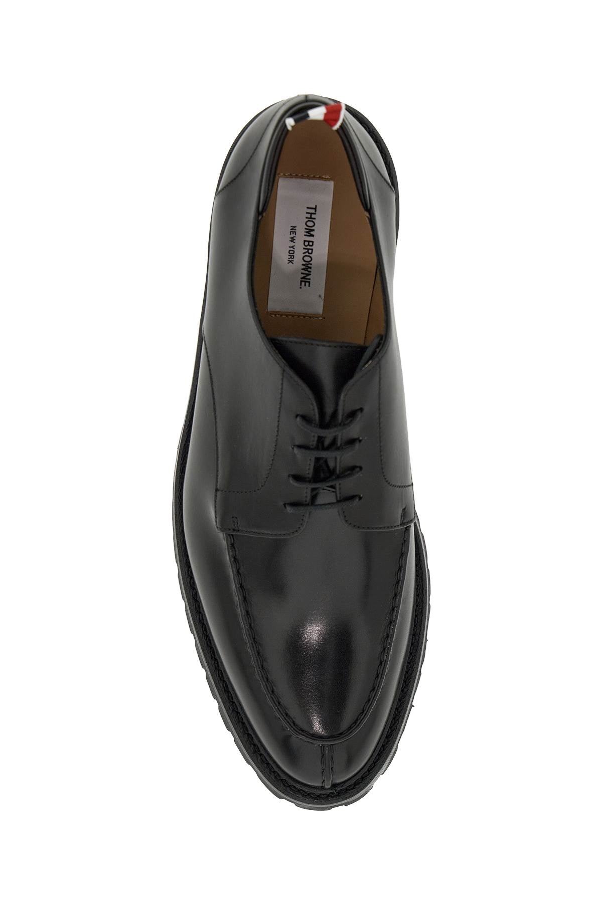 THOM BROWNE Classic Apron Derby Dress Shoes for Men
