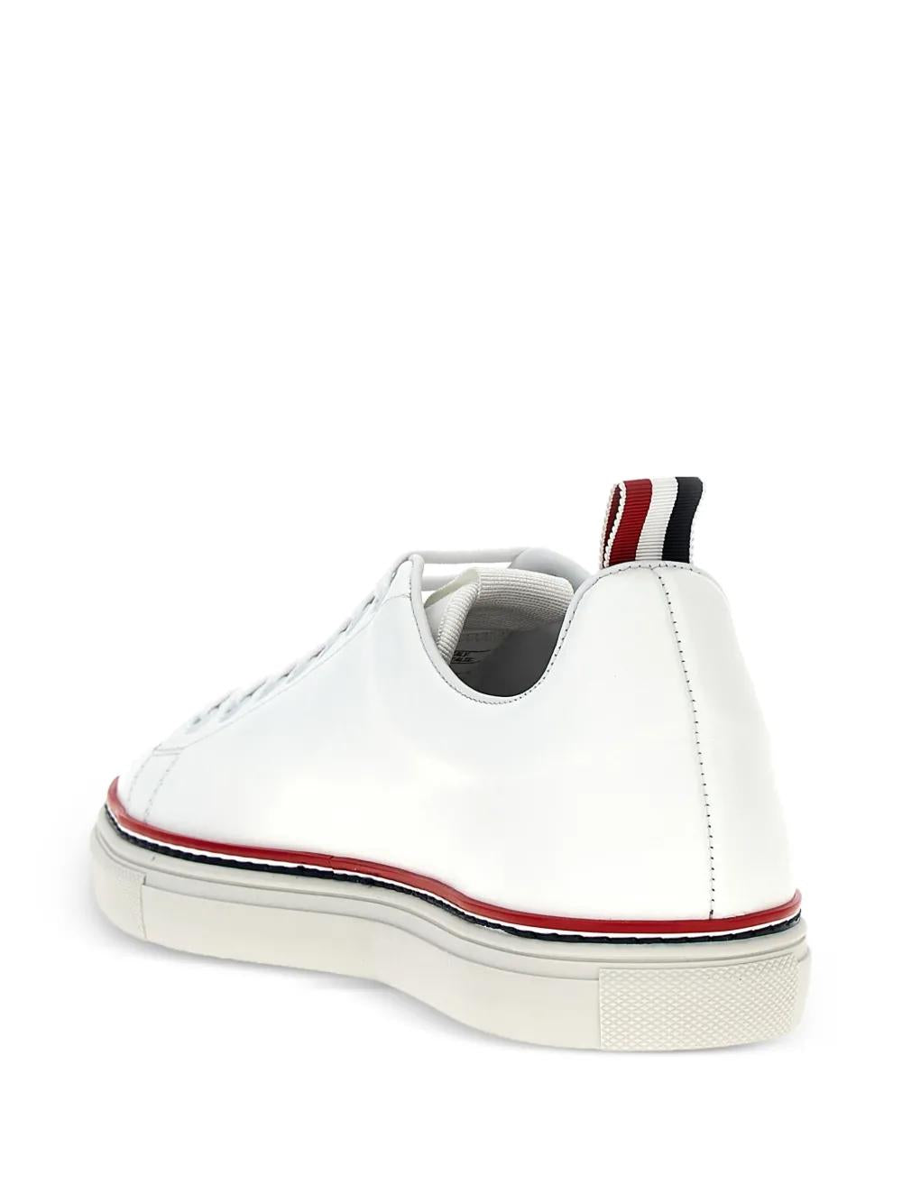 THOM BROWNE 100% Leather Sneaker for Men