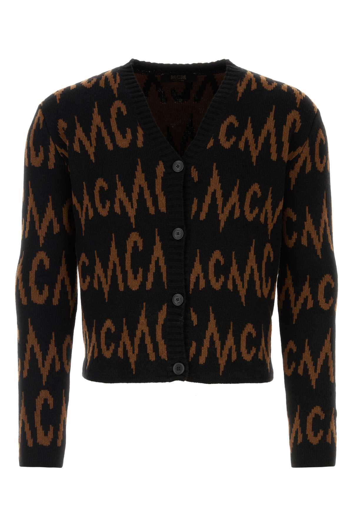 MCM Embroidered Cashmere Blend Cardigan - Unisex