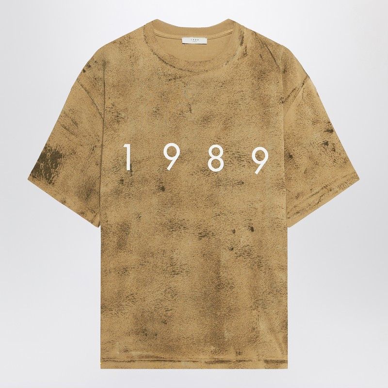 1989 STUDIO Crewneck Logo Camo T-Shirt