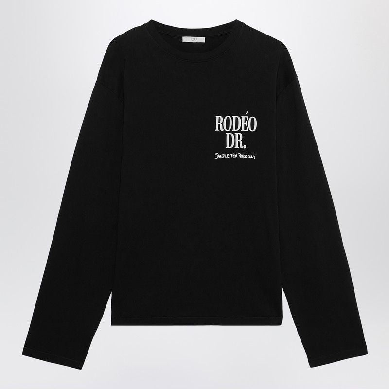 1989 STUDIO Long Sleeve Crewneck T-Shirt with Rodeo Print