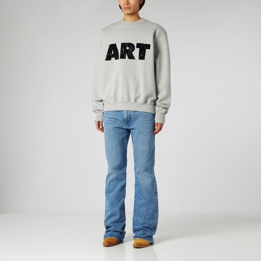 1989 STUDIO Art Melange Crew-Neck Sweater