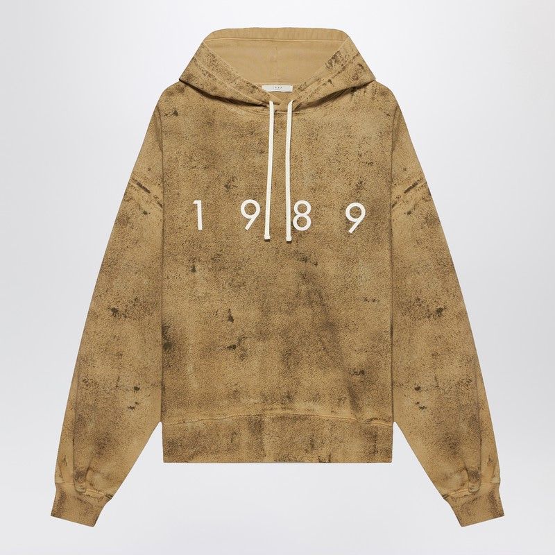 1989 STUDIO Contrast Logo Camo Hoodie