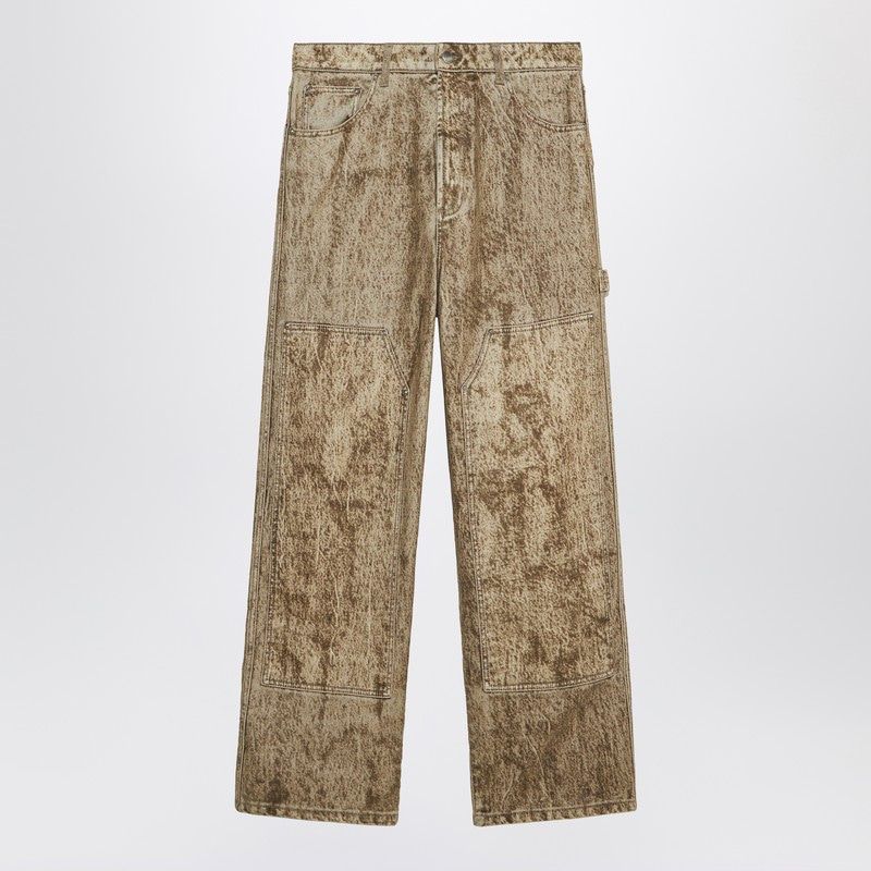 1989 STUDIO Camouflage Denim Carpenter Pants
