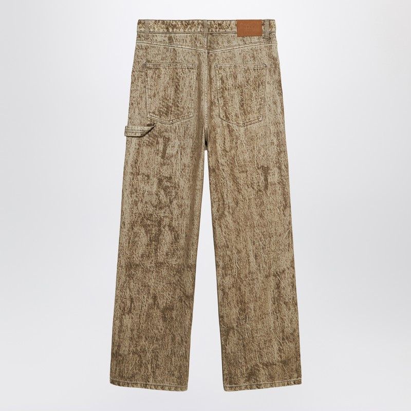 1989 STUDIO Camouflage Denim Carpenter Pants
