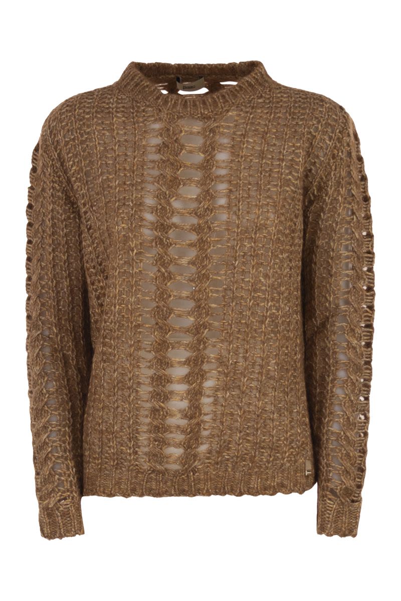 HERNO Crew Neck Knit Jumper - Regular Fit