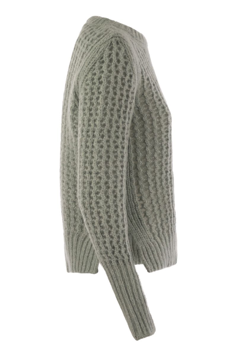 HERNO Elegant Knitwear in Alpaca and Wool Yarn - Regular Fit
