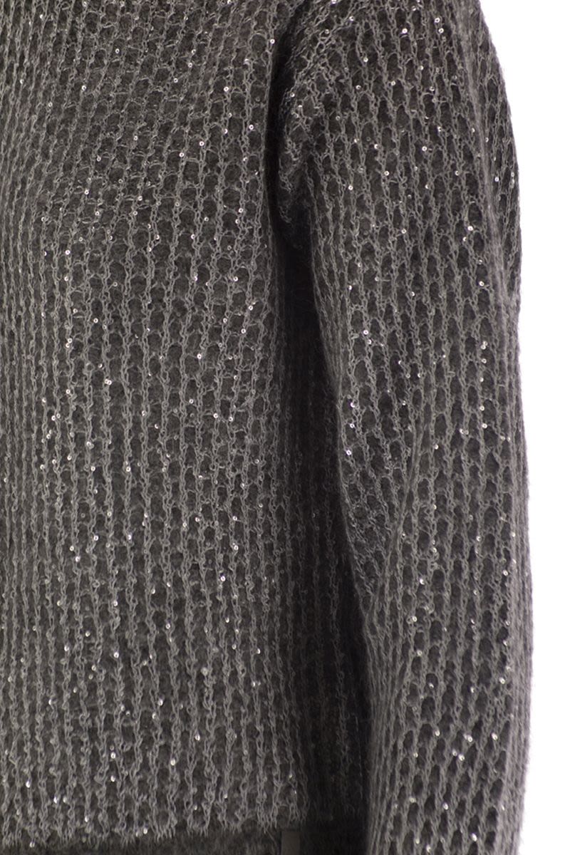 HERNO Alpaca and Wool Crewneck Sweater