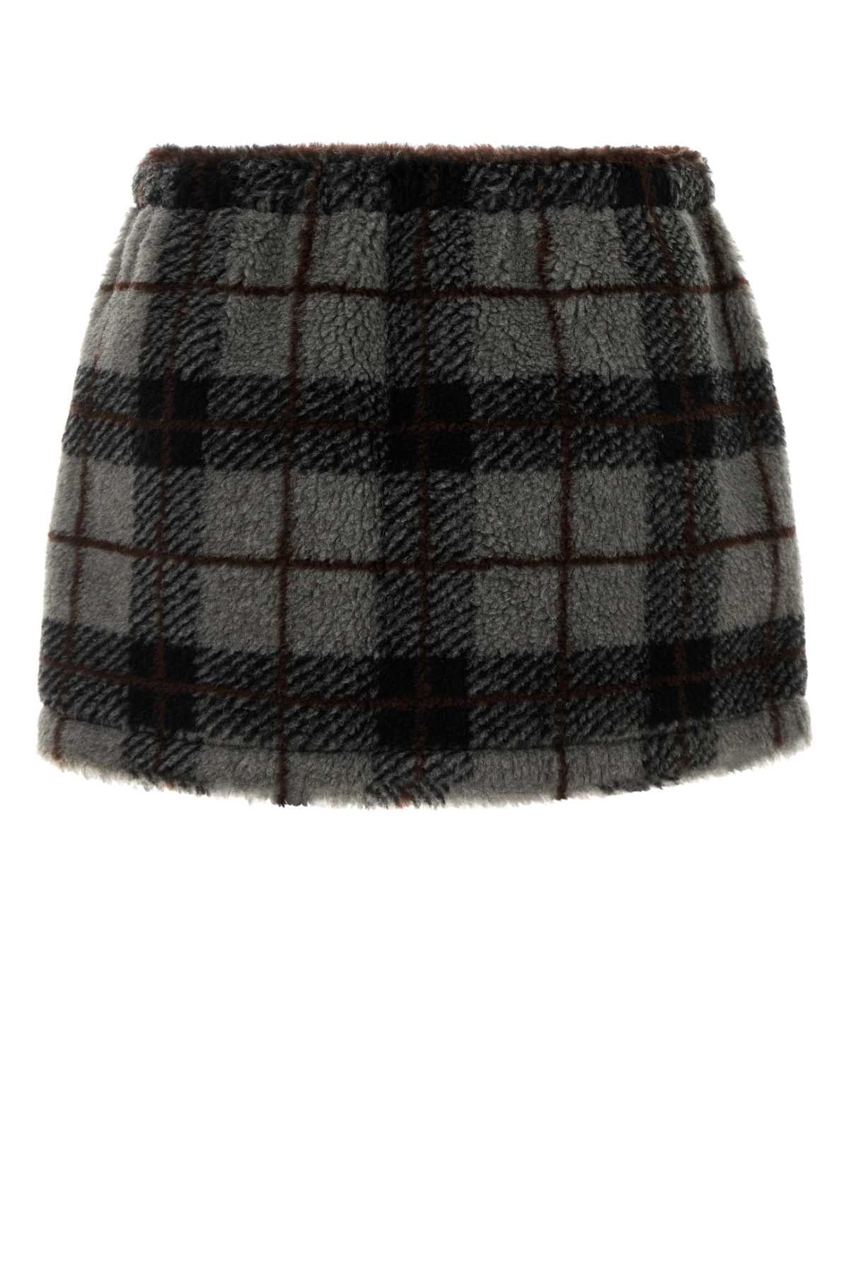 MIU MIU Chic Mini Skirt for Women - SS26 Collection