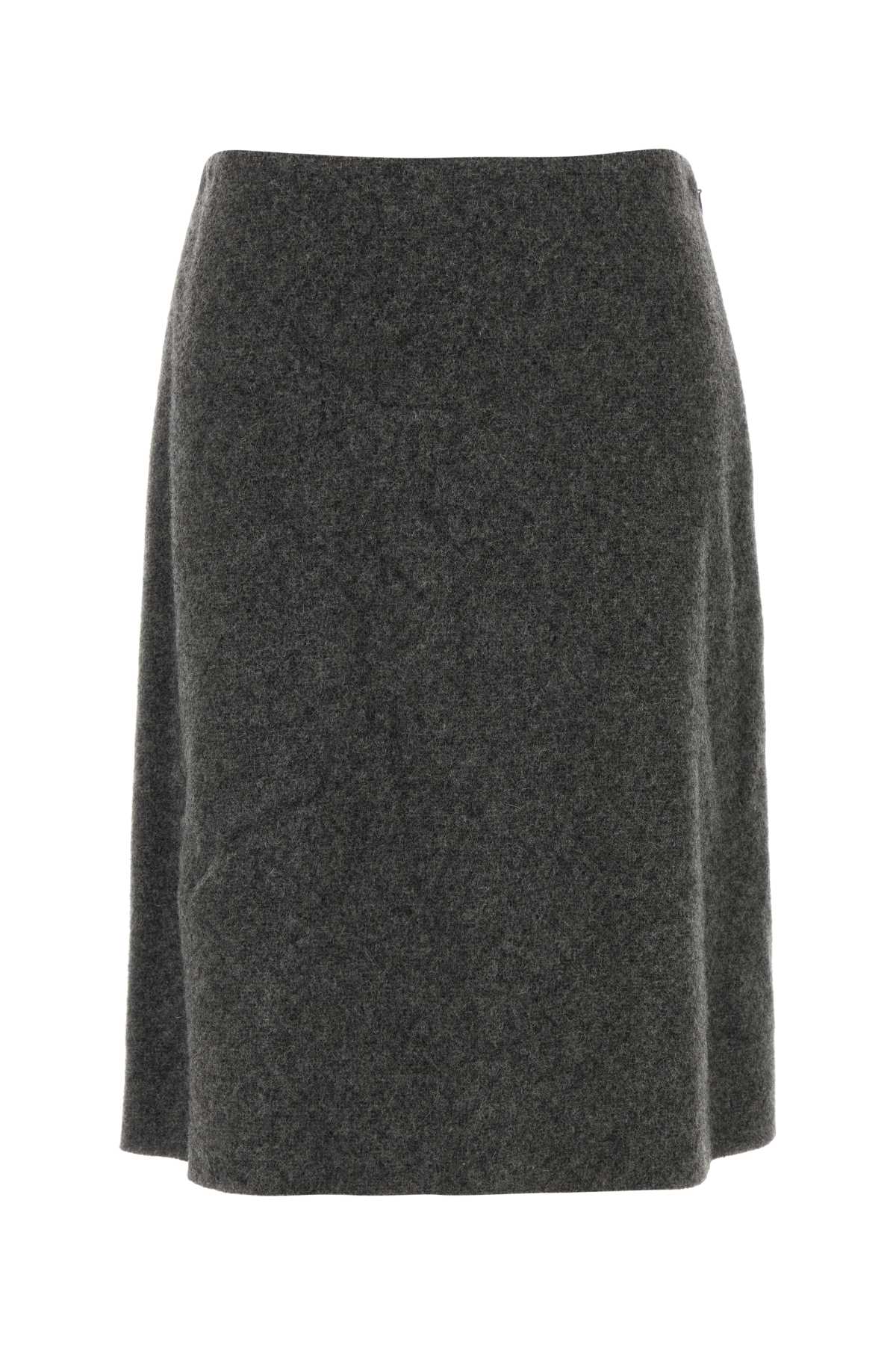 MIU MIU Wool Skirt for Women - FW25 Collection