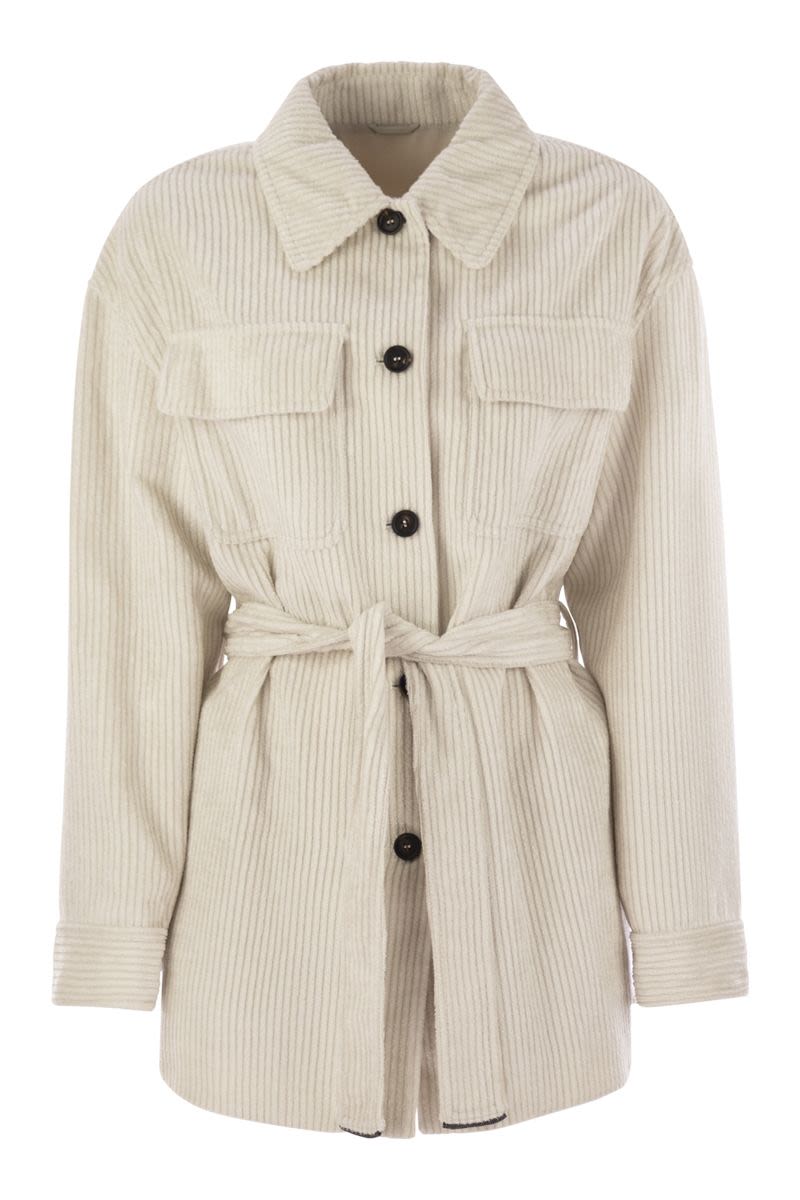 BRUNELLO CUCINELLI Safari-Style Women's Jacket with Jewelry