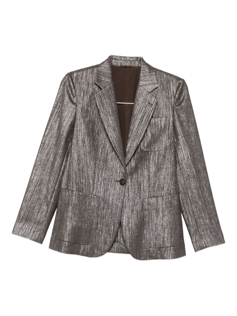 BRUNELLO CUCINELLI Eco Brass Women's Jacket with Metallic Effect