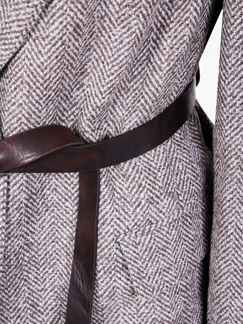 BRUNELLO CUCINELLI Belted Single Breasted Jacket for Women