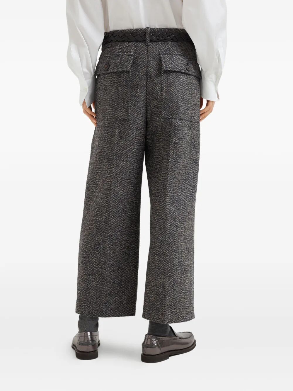 BRUNELLO CUCINELLI Cropped Suit Pants for Women