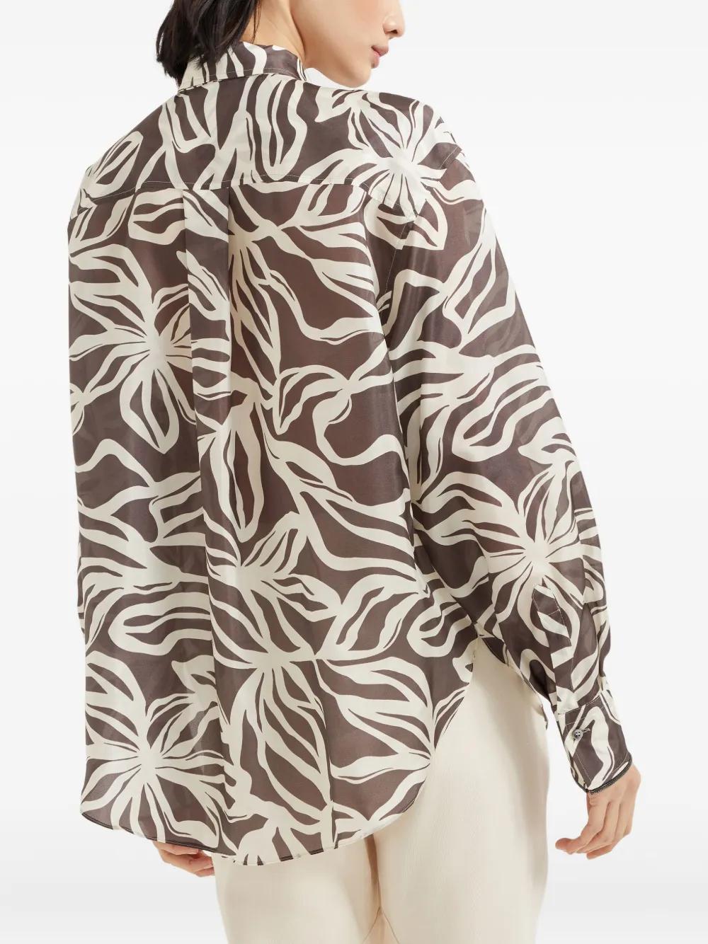 BRUNELLO CUCINELLI Elegant Silk Blouse for Women