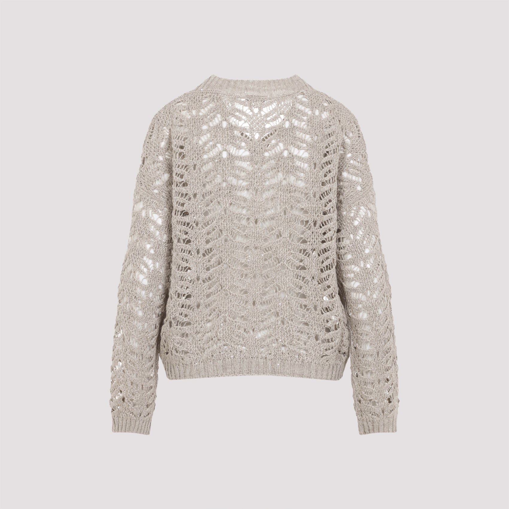 BRUNELLO CUCINELLI V-Neck Sweater for Women - SS25