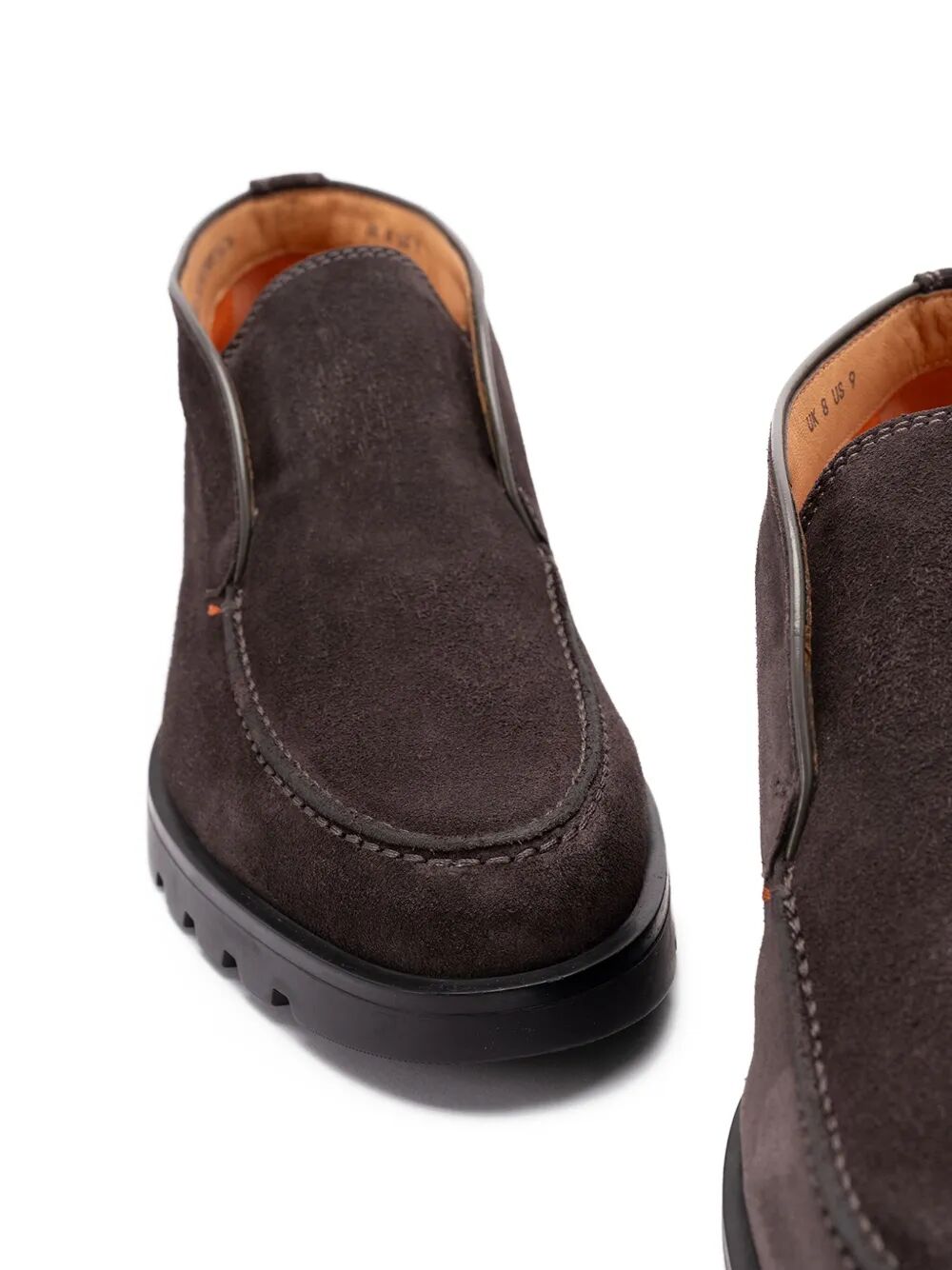 SANTONI Men's Lace Up Moccasins