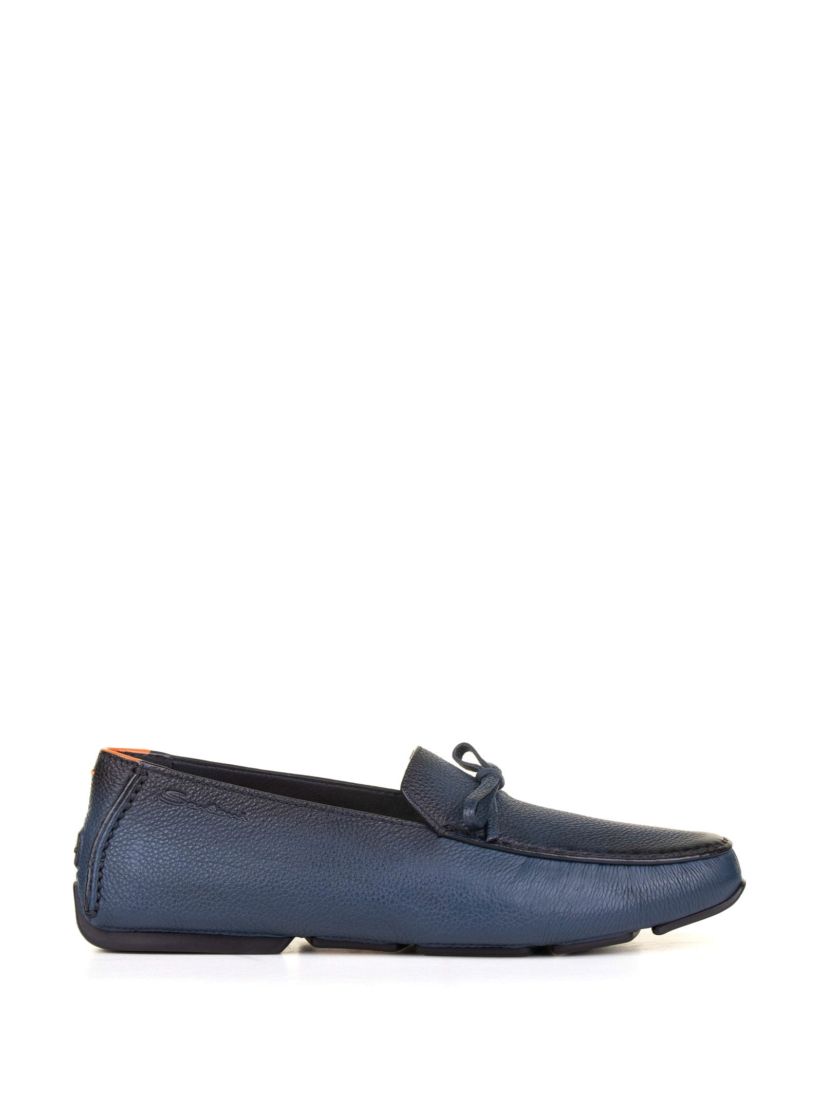 SANTONI Men's Luxurious Leather Moccasins