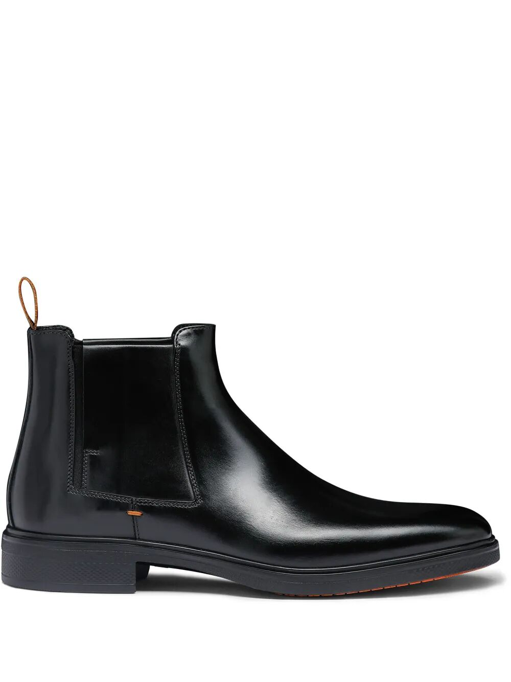 SANTONI Men's Classic Leather Beatles Boots