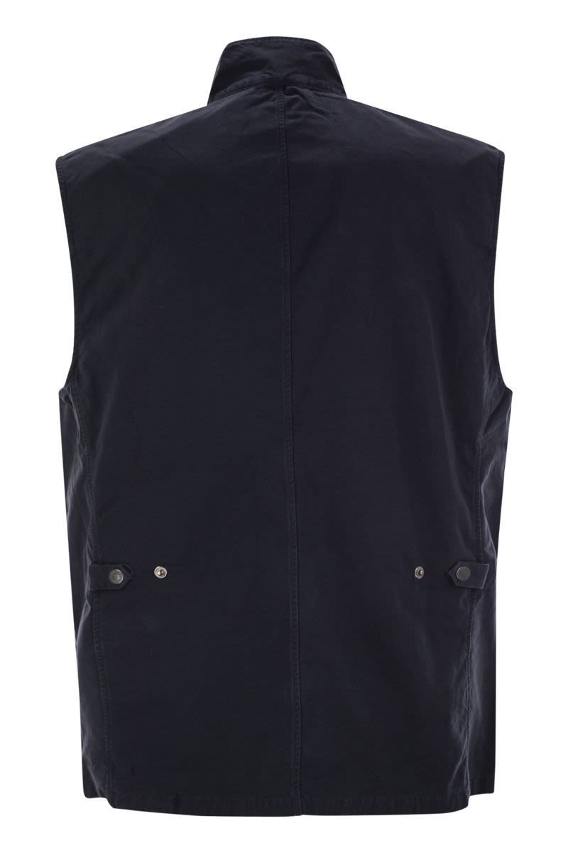 BARBOUR Casual Corbridge Cotton Waistcoat for Men