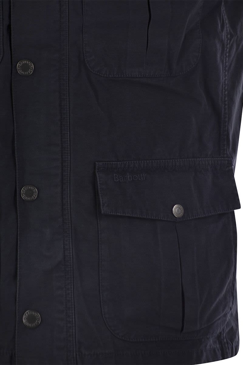 BARBOUR Casual Corbridge Cotton Waistcoat for Men
