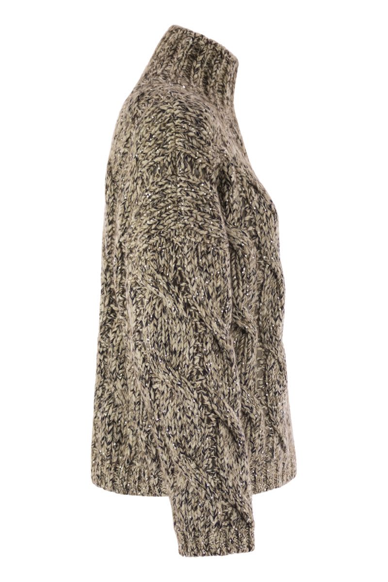 BRUNELLO CUCINELLI Elegant Turtle Neck Pullover for Women - FW25